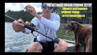 MY FAVORITE JACK HAMMER SPINNING COMBO REVIEW! PLUS THE NEW AFTCO URBAN ANGLER!