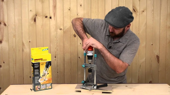 So bohrst du immer gerade! Das kwb Bohrmobil (portable drill guide) -  YouTube