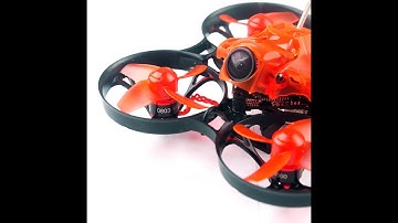 Eachine Trashcan Day 2 - Its my first FPV-style quadcopter video flying round my little workshop.