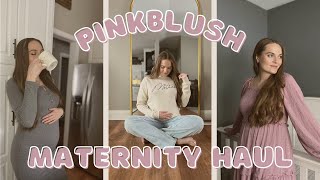 ✨PINK BLUSH MATERNITY | Maternity Clothing Haul