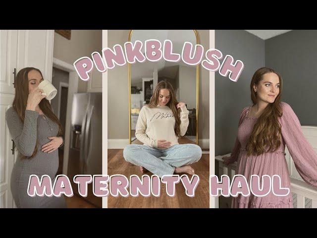 Pink Blush Maternity Haul and Review : NOT SPONSORED! 