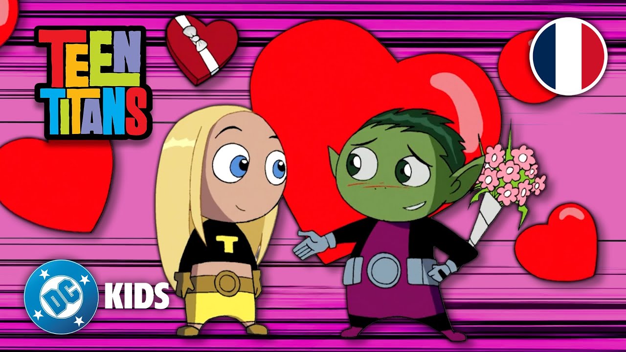 Terra & Beast Boy : leur histoire d'amour ! 💚💛 | Teen Titans en Français 🇫🇷 | @DCKidsFrançais