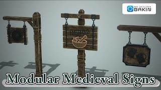 DLC: Modular Medieval Signs[RPG Developer Bakin]