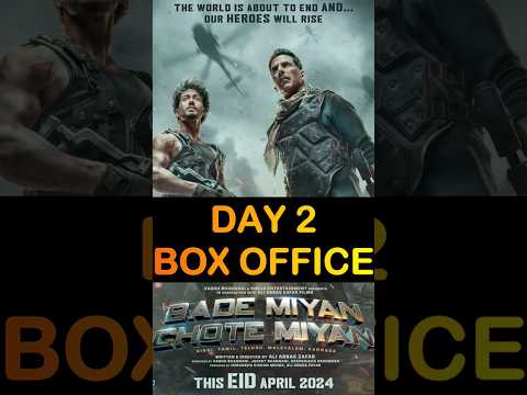 Bade Miyan Chote Miyan DAY 2 BOX OFFICE / Varad Vijay Chawan