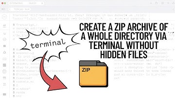How Can I Create a Zip Archive of a Whole Directory via Terminal Without Hidden Files? [Linux GUIDE]