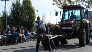 Traktor ziehen oder wie man in Bayern sagt: Bulldog lupfa