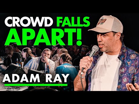 Crowd Falls Apart Adam Ray Comedy 