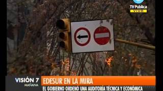 Visión Siete: Edesur en la mira