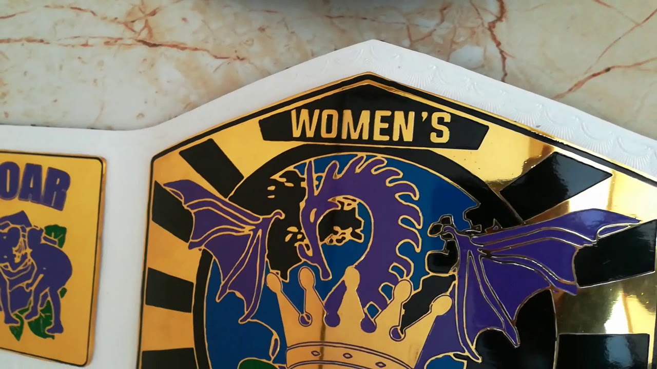 TAG TEAM CHAMPIONSHIP BELT AND WOMEN CHAMPIONSHIP BELT AND 24\7 CUSTOMS CHAMPIONSHIP BELT - YouTube