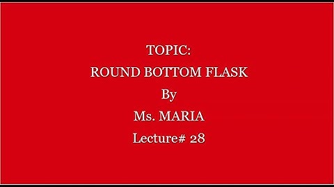 Lecture# 28 Grade 5th Drawing ROUND BOTTOM FLASK