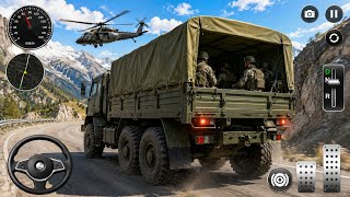 Heavy Military Truck Driving Challenge | Army Truck Game Android | Cargo Truck Driving screenshot 1