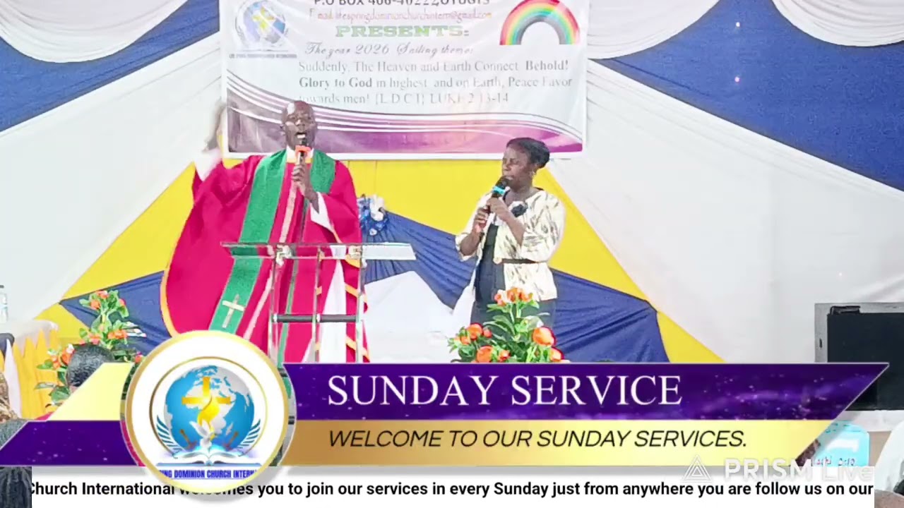 HOLY COMMUNION LED BY APOSTLE BISHOP GEORGE ODERA