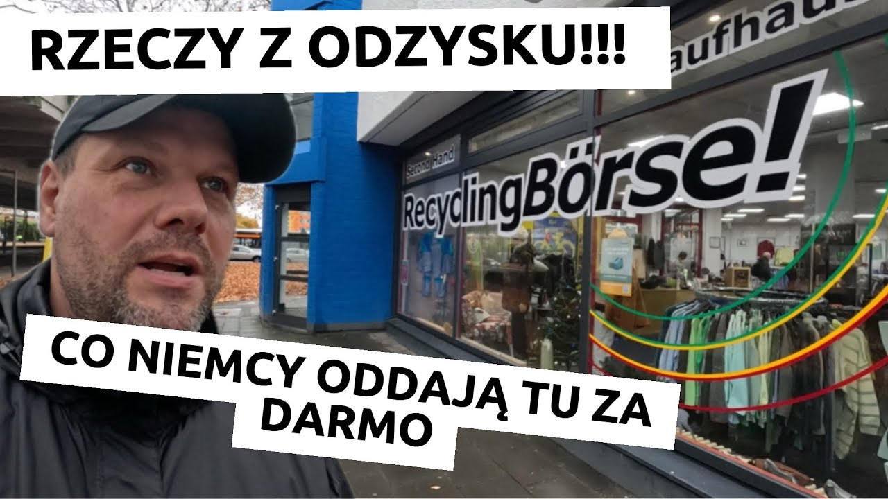 Rzeczy warte kupę kasy oddawane za darmo!!! Odwiedzamy niemieckie sklepy SECONDHAND.