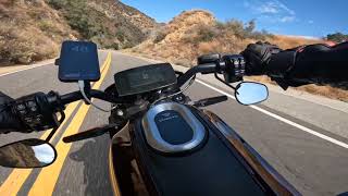 LiveWire ONE canyon carving. You'll never get an experience like this on a gas bike.