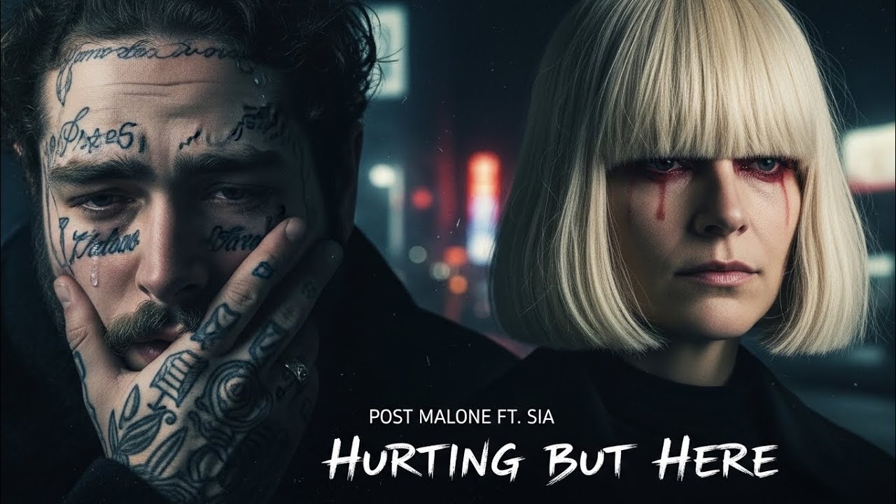 Post Malone ft. Sia - Hurting But Here | Lyrics 