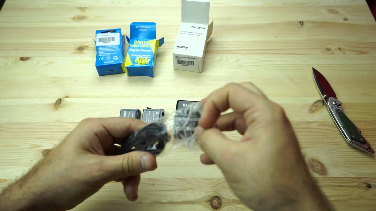 Unboxing Battery for GoPro 4 & USB Dual Charger