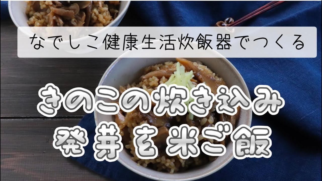 なでしこ健康生活 炊飯器と『はじめての酵素玄米』本セット なでしこ