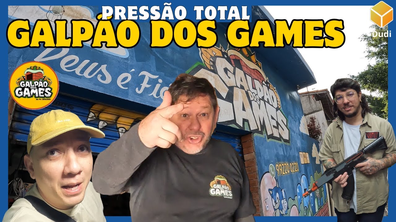 GALPAO DOS GAMES É REALMENTE O MAIS ABSURDO QUE VOCÊ VERÁ!