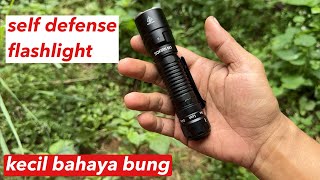 Sofirn SK1 led super bright tactical mini self defense flashlight SFT25R
