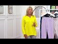 Susan Graver Weekend Printed Premium Stretch Ava Slim Capri Pants on QVC