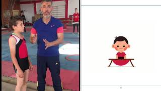 تدريب جمباز    [ ازاي لاعب الجمباز يجري ويقفز]  how gymnast run & jump