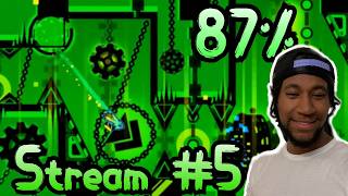 (New Hardest) EREBUS 89%!!! *New Best This Stream* (Stream #5) | Mdog5