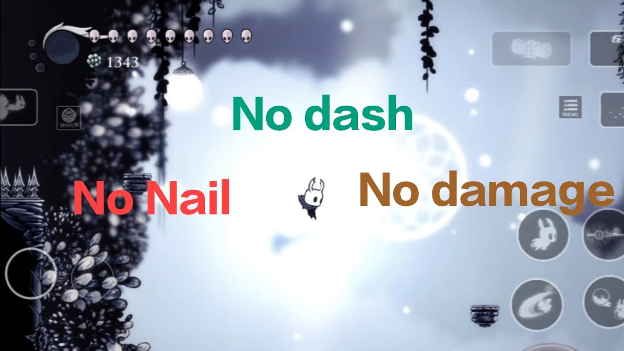 Hollow Knight- White Palace (No nail, No dash, No damage) (Mobile)