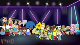 Characters Dance To All I Want For Christmas Is You