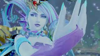 DISSIDIA FINAL FANTASY NT Ultimecia X Lightning X Yuna vs. Sephiroth X Kefka X Kuja