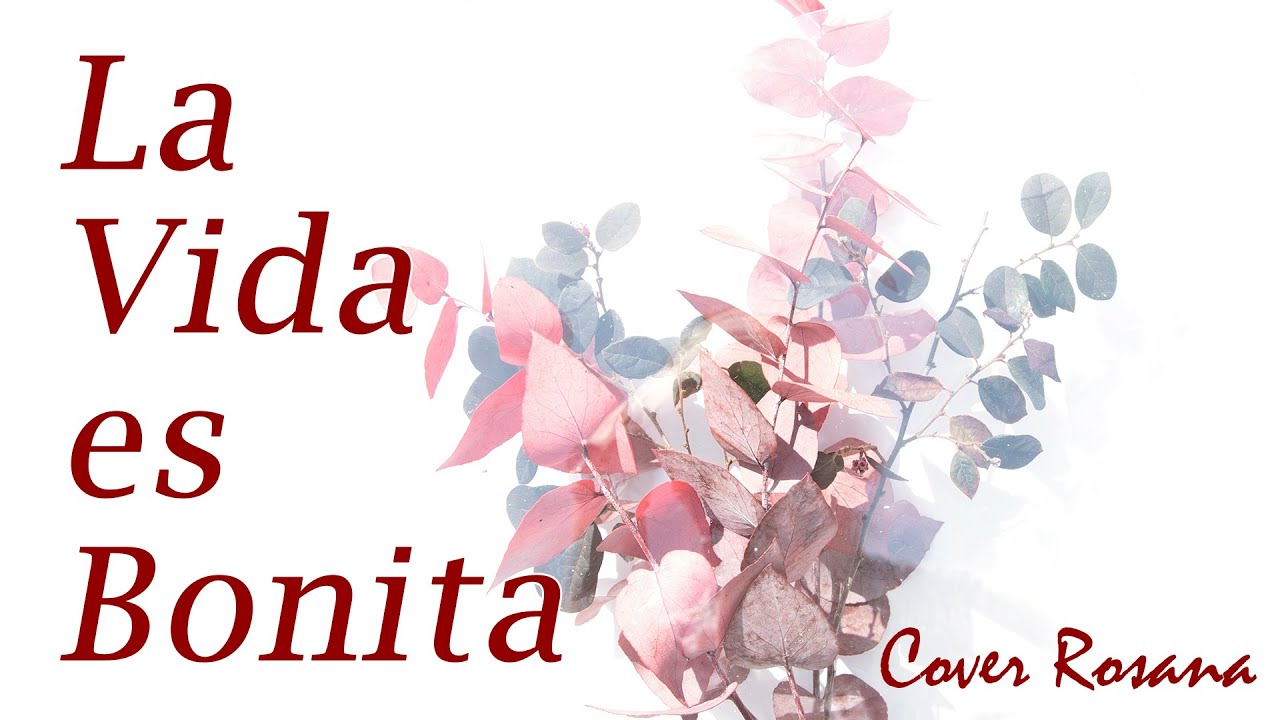 La vida es bonita - Rosana - Cover RebeK Music&Live - YouTube