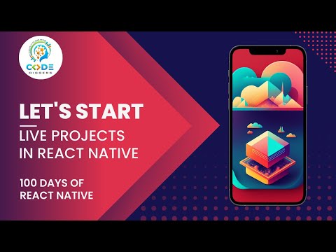 100 Days Of React Native | React Native Projects | React Native Hindi | React Native Live Projects