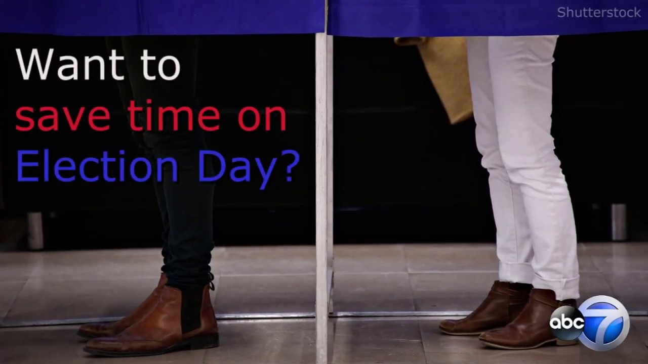 Election Day 2018: Tips to save time at the polls