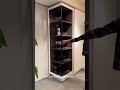 Stop Wasting Corner Space! 🛑 This 360° Cabinet is a Game Changer! 🏆 #organization