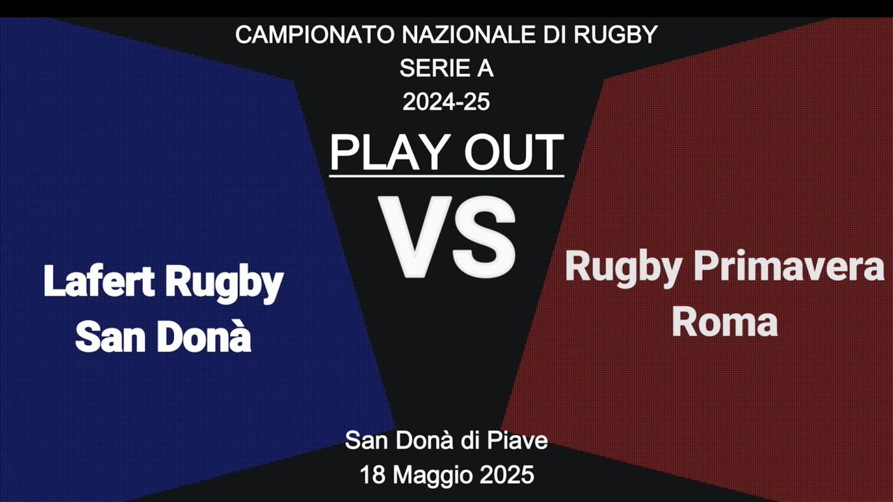RUGBY SAN DONA' vs PRIMAVERA ROMA