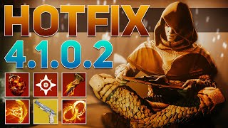 Hotfix 4.1.0.2 (Solar 3.0 Ability Buff) | Destiny 2 Season of the Haunted
