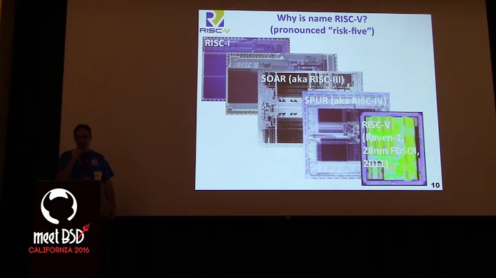 Krste Asanovic - RISC-V: Instruction Sets Want To Be Free, MeetBSD 2016