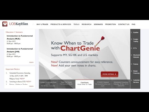 How To Open A Malaysia Uob Kay Hian Trading Account Youtube