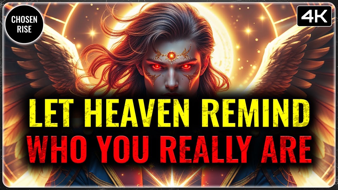 CHOSEN ONES: YOU FORGOT WHO YOU ARE — LET ME REMIND YOU