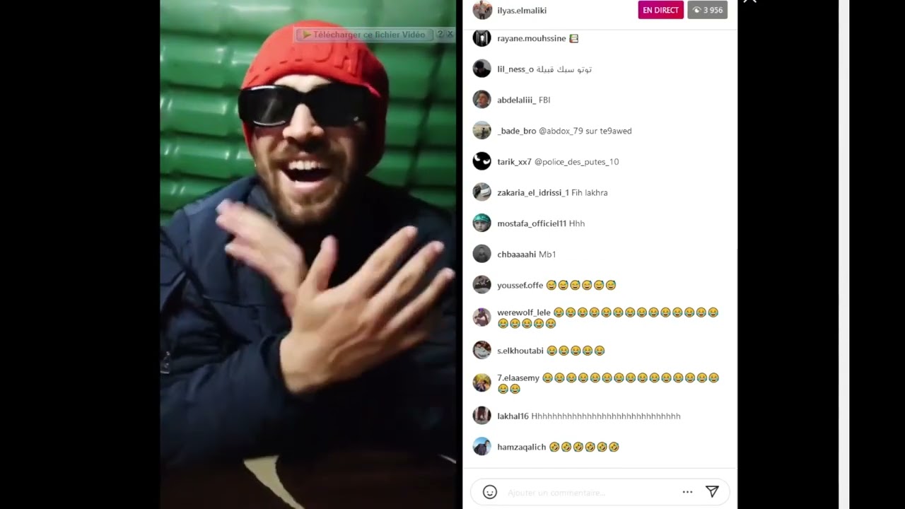 live Ilyas elmalki mcha yssli😂😂😂😂😂😂لايف إلياس المالكي مشى يصلي