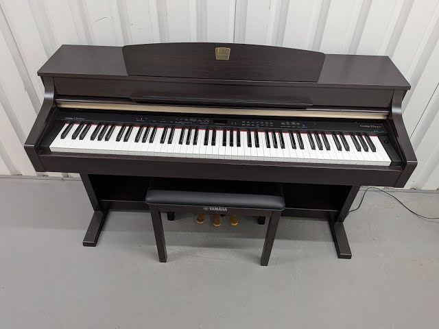 Yamaha Clavinova CLP-330 Digital Piano and stool in dark rosewood
