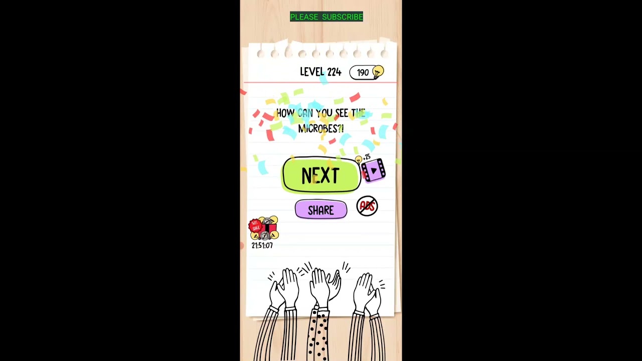 BRAIN TEST LEVEL 221 to 230 WALKTHROUGH WITH COMMENTARY