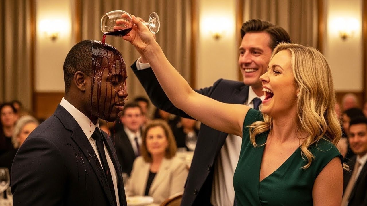 Sans savoir qu'il était PDG de la société qui signait leur contrat ils lui ont versé du vin dessus