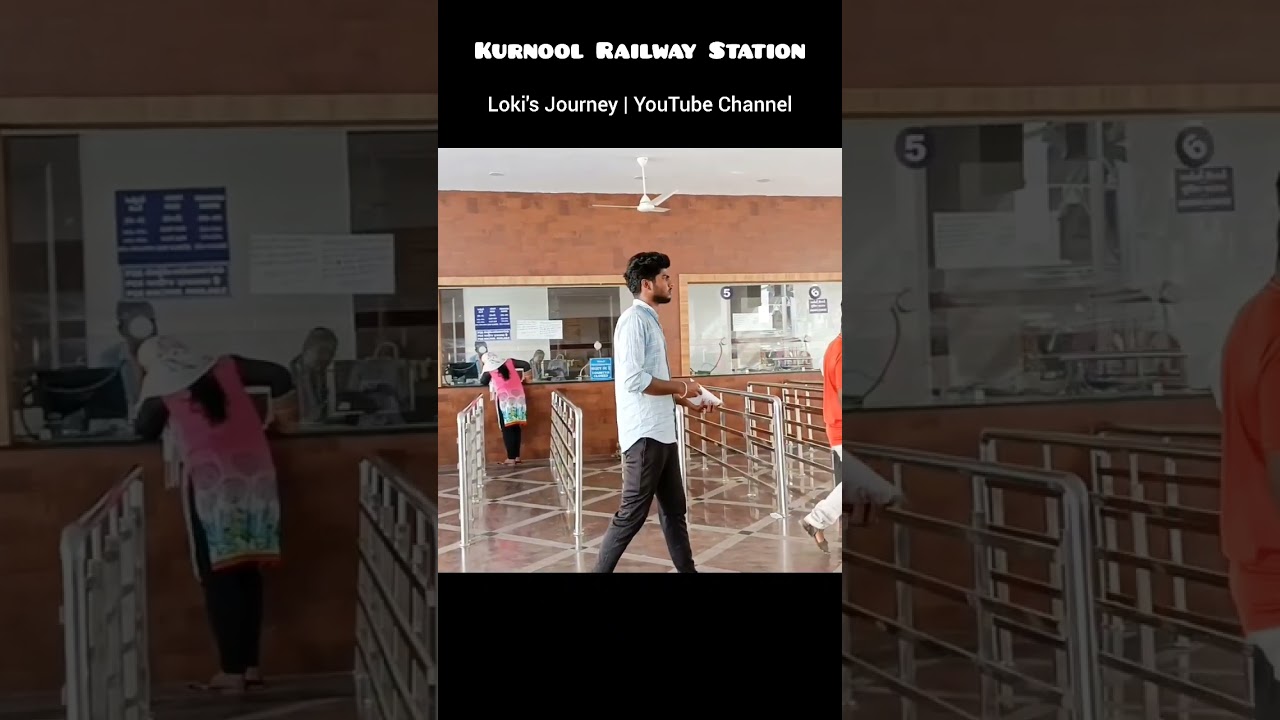 Kurnool City Railway Station 🚂 