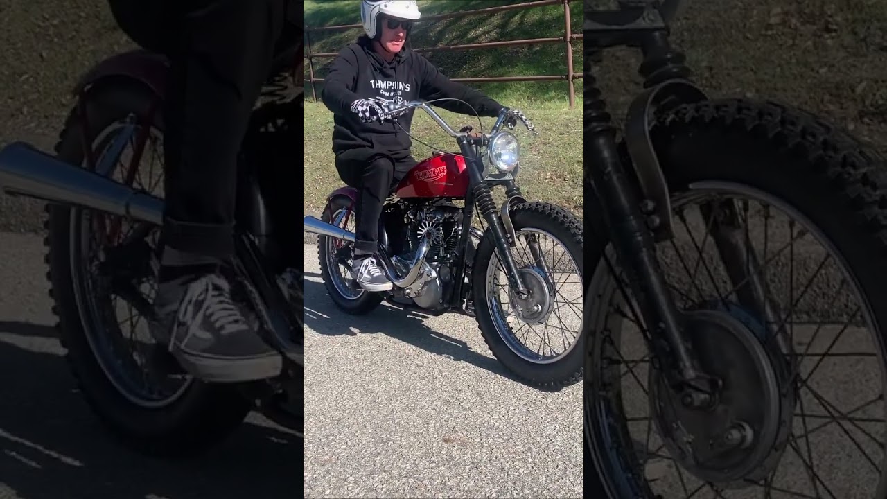 1951 Triumph Thunderbird 650 by Thompson Cycles, USA