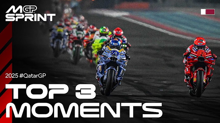 Top 3 Tissot Sprint Moments 🌃 | 2025 Qatar GP