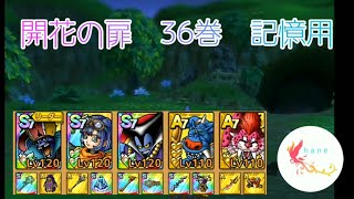 【ドラクエタクト】開花の扉　36巻　記憶用