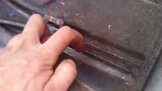 Handbrake adjustment saab 96