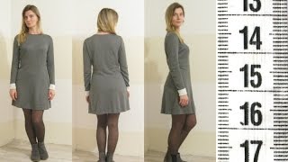Я ШЬЮ: Платье серое трикотажное: сшила и выбросила / I SEW: Grey dress