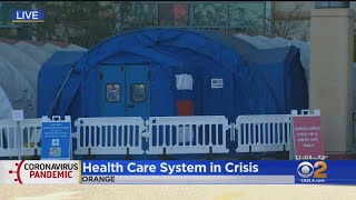 OC Hospitals Setting Up Medical Tents To Deal With Patient Overflow