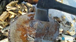 видео: год эксплуатации  Топора PATRIOT PA 711 Logger X-Treme Cleaver и маленькая  хитрость  при колке дров картинка: год эксплуатации  Топора PATRIOT PA 711 Logger X-Treme Cleaver и маленькая  хитрость  при колке дров